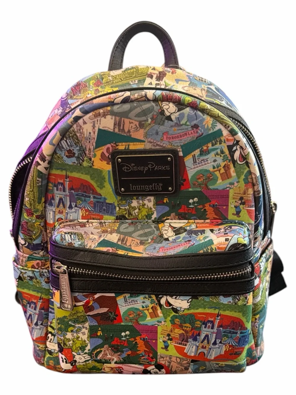 Loungefly Disney Parks Collage Mini Backpack